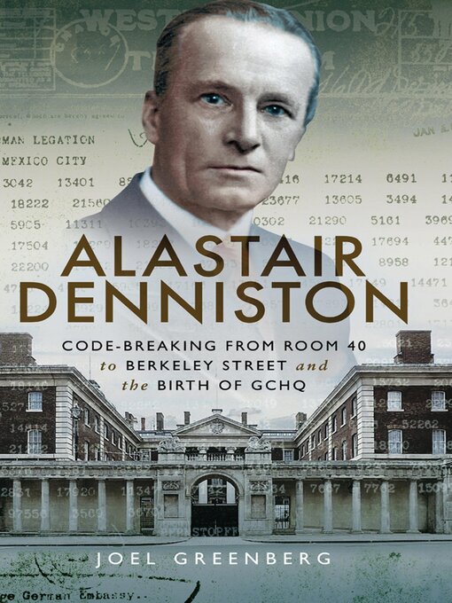 Title details for Alastair Denniston by Joel Greenberg - Available